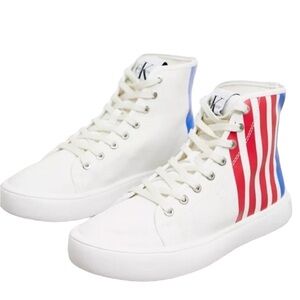 NWOT Calvin Klein Jeans Doran Men’s Hi-Top Sneakers